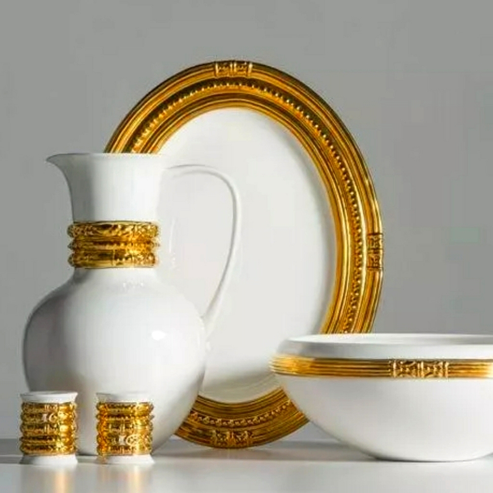 KATY BRISCOE 24K GOLD SERVEWARE